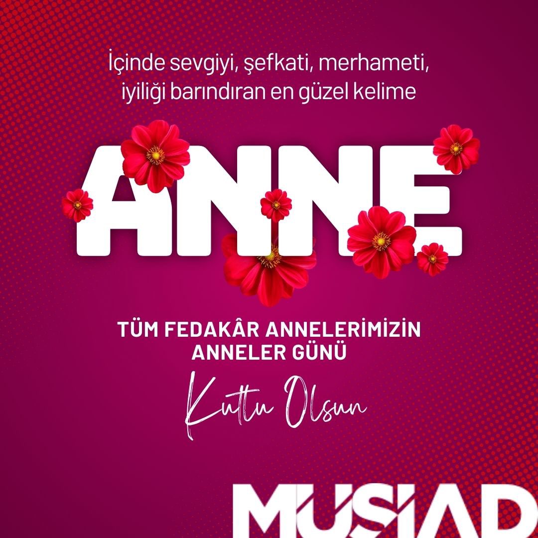 İçinde sevgiyi, şefkati, merhameti ve iyiliği barındıran annelerimizin #AnnelerGünü'nü en kalbi duygularla tebrik ediyor, ahirete irtihal etmiş tüm annelerimizi rahmet ve minnetle yâd ediyorum.