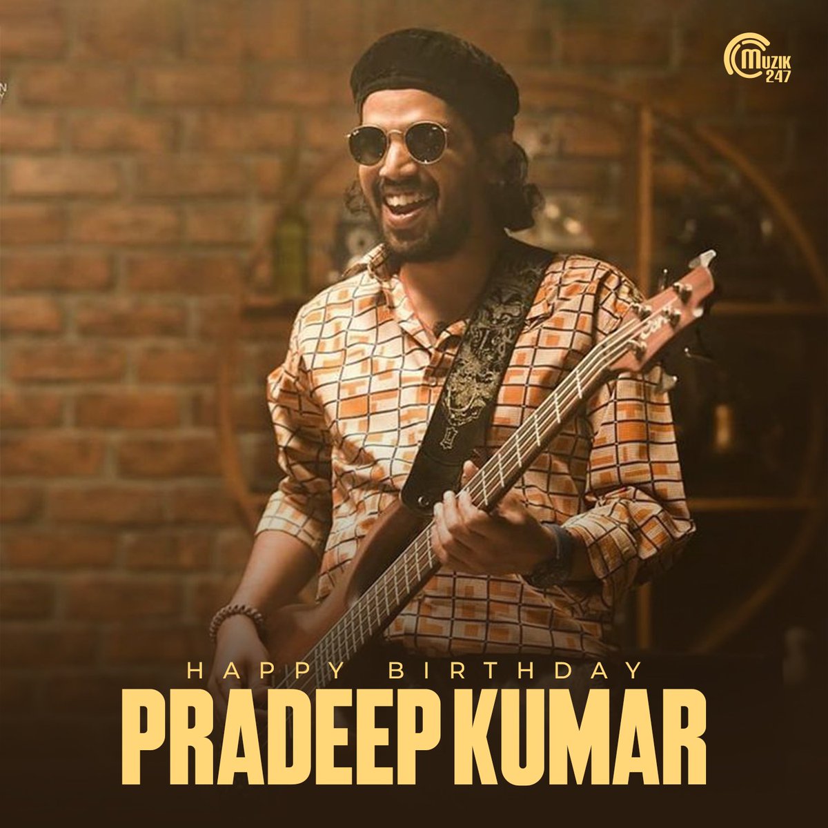 Happy birthday to the incredibly talented singer, @pradeep_1123! 🎶🎤 Wishing you a day filled with love, laughter and music that touches the hearts of millions. May this year bring you even more success and happiness. 🥳✨ youtu.be/VebmFmlhqLg?si… #HBDPradeepKumar
