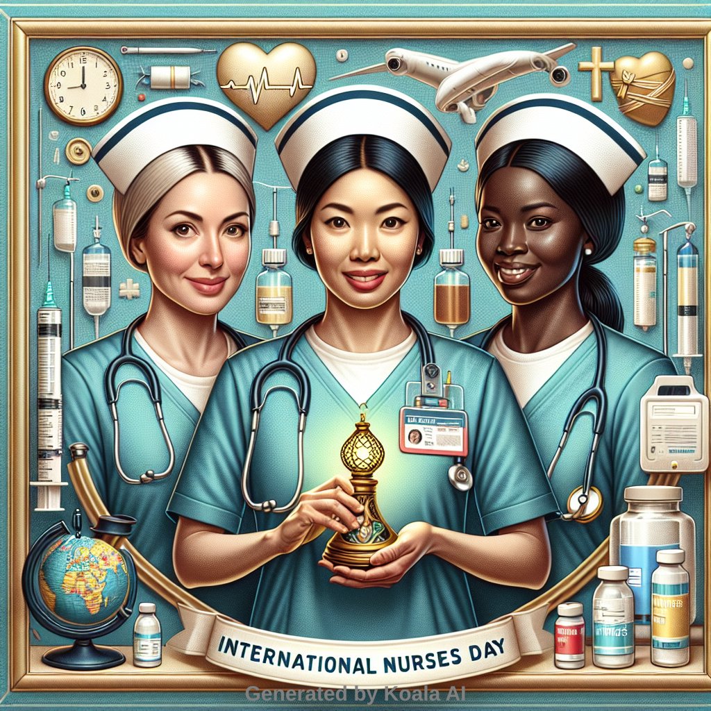 KM $KOKO Let's give a shout out to all the nurses around the world for what is today International Nurses Day!