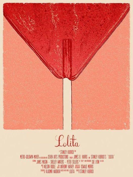 Lolita alternative poster by Bartosz Kosowski