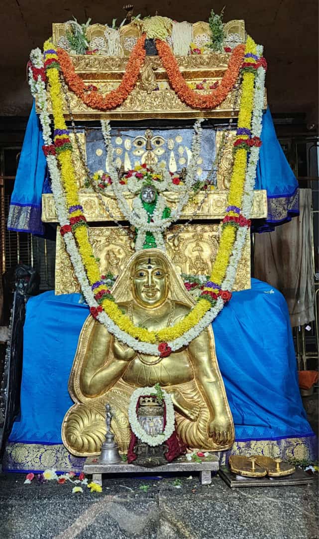 ಇಂದಿನ ರಾಯರ ಬೃಂದಾವನ ಅಲಂಕಾರ ದರ್ಶನ 🙏