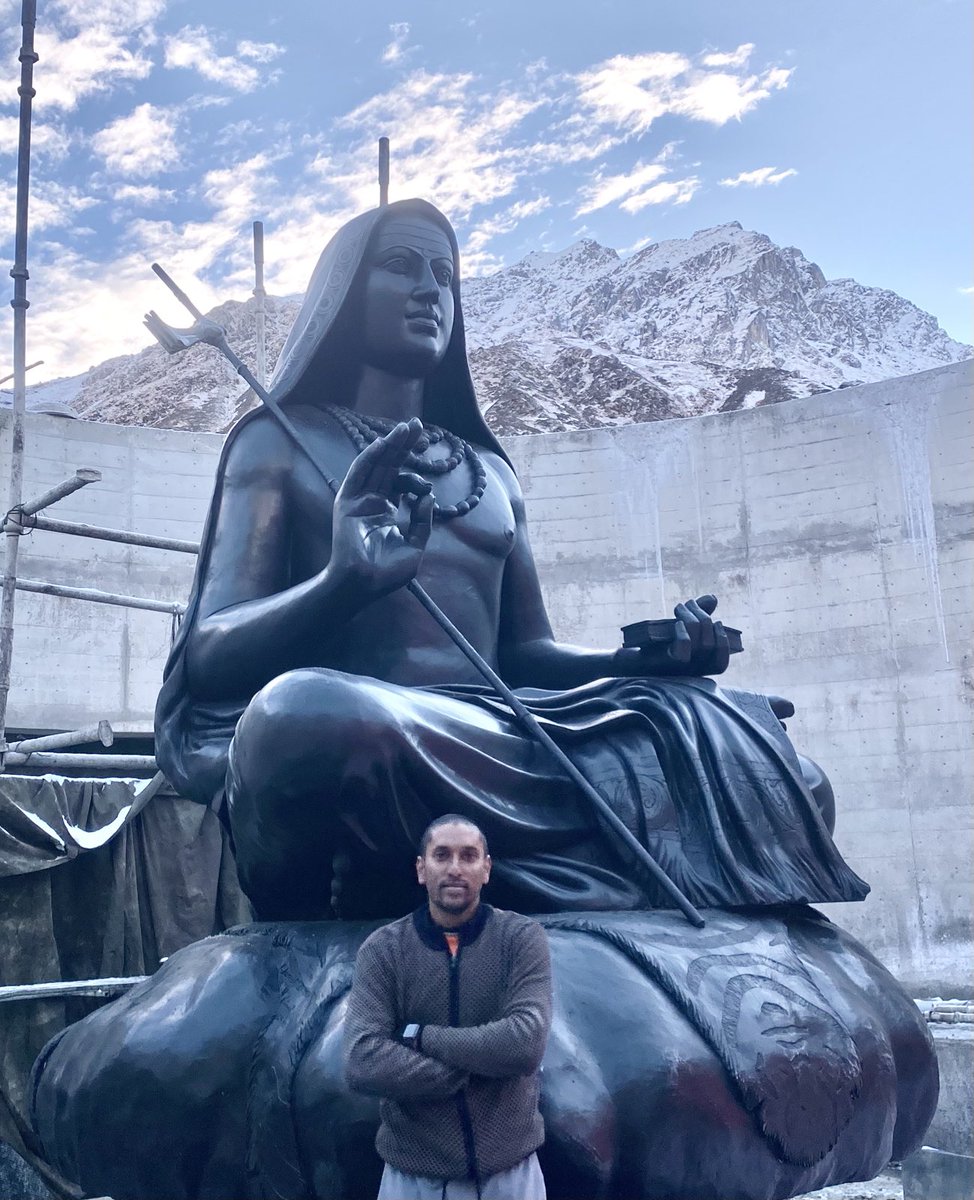 Got the opportunity to sculpt this murthi in Kedarnath……2021 May the divine blessings of Adi Shankara fill your heart with peace and your life with prosperity on this auspicious Shankaracharya Jayanti ...