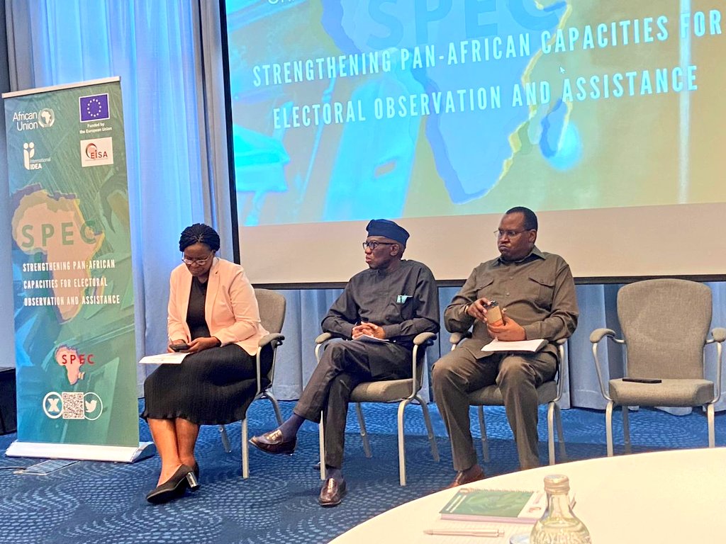 More 📸 at the first ever specialized all-youth @_AfricanUnion #ElectionsObserver training. @EISAfrica @IDEA_Africa