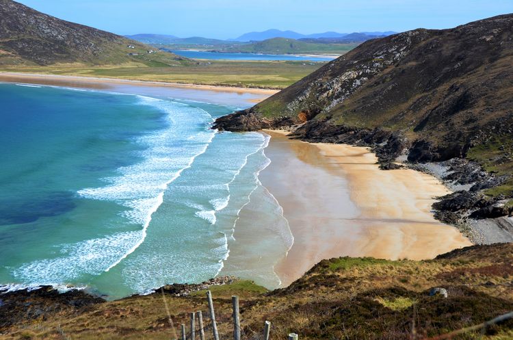 Good morning from beautiful #Donegal ♥ Today's #GoodMorning photograph is of the scenic Tra na Rossan on the Atlantic Drive #Downings #beaches #scenery #views #Ireland #WildAtlanticWay @ThePhotoHour