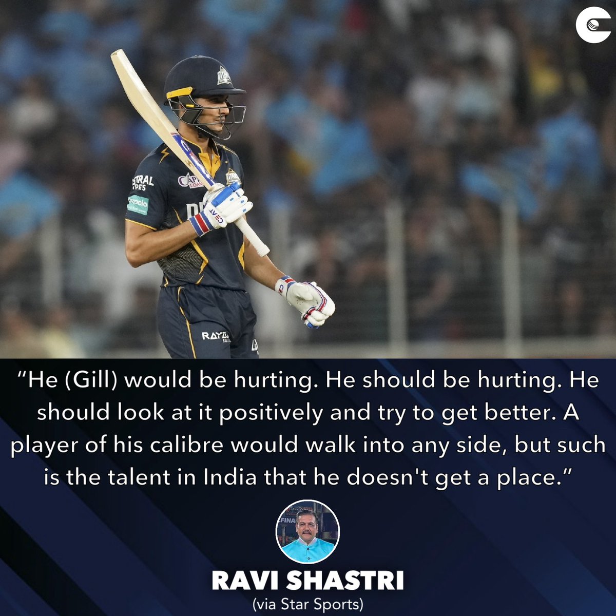 Was #ShubmanGill unlucky not to get picked in the main squad for the T20 World Cup? #T20WorldCup #TeamIndia #IPL2024