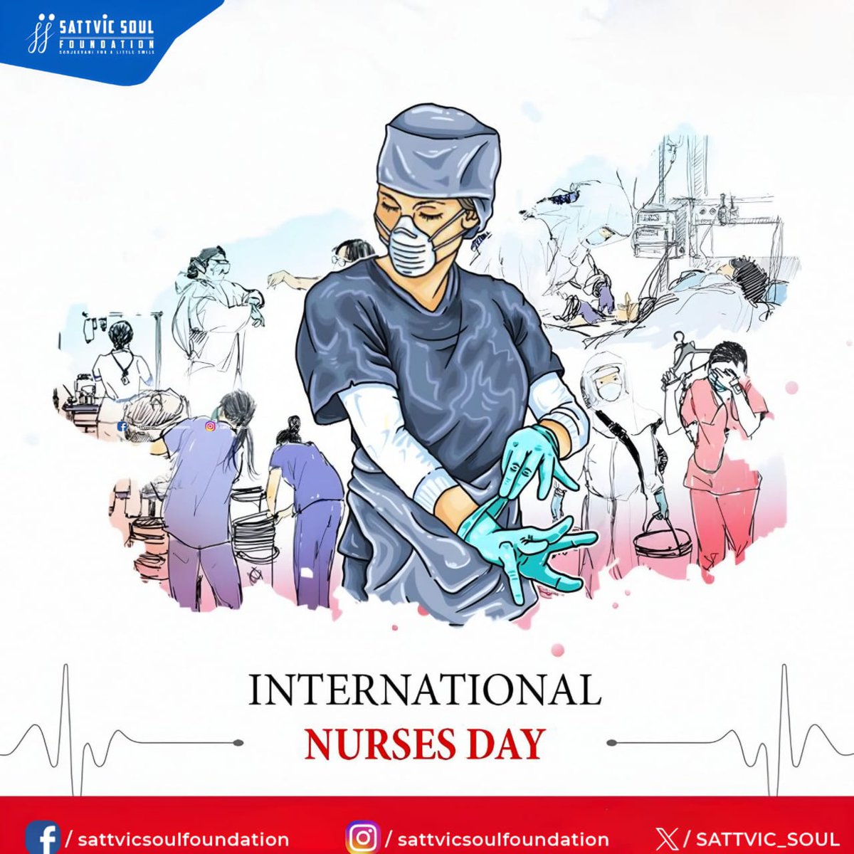 Happy #InternationalNursesDay 👩🏼‍⚕ to the amazing nurses around the globe! Your kindness, expertise, and tireless dedication inspire us all. Today and every day, we salute your invaluable contributions to healthcare and healing. Thank you for your compassion and commitment!🫡🩺