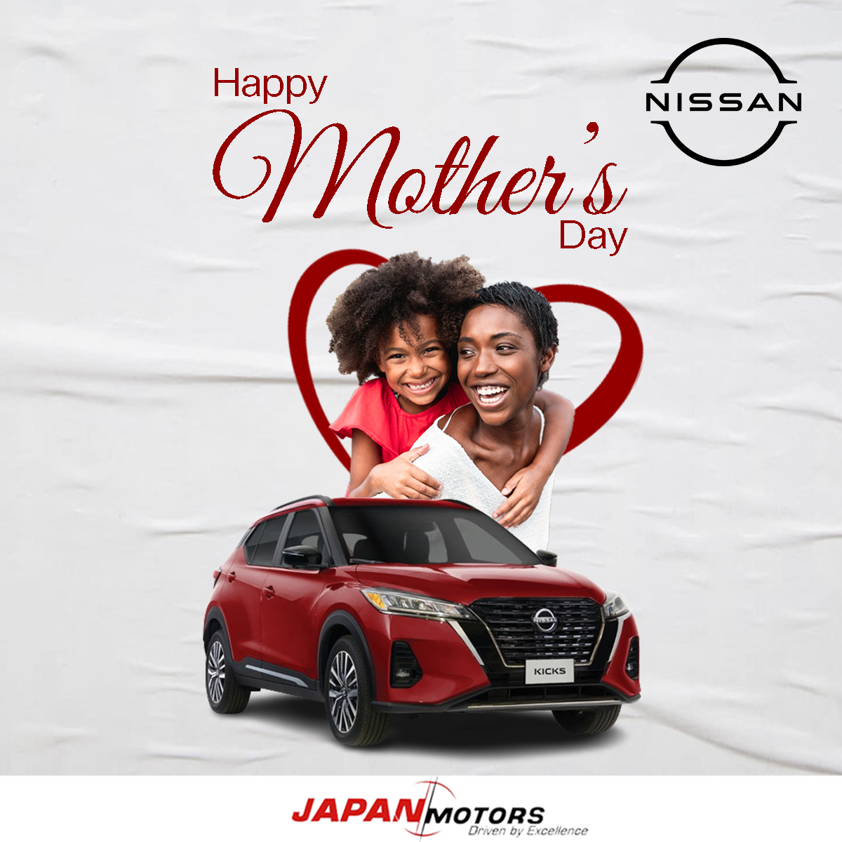 A wonderful time to celebrate our greatest cheerleaders. Nissan Ghana wishes all women a Happy Mothers Day.💐💕 #JapanMotors #NissanGhana #Nissan #MothersDay #NissanCares #roadsefty #vehcilecare
