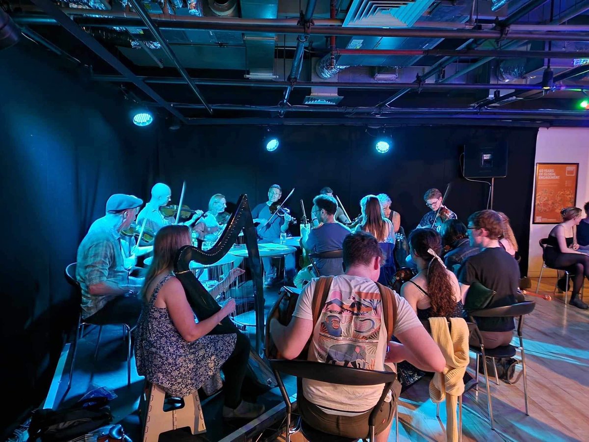 Big band fun at the ⁦<a href="/EdinTradfest/">Edinburgh Tradfest</a>⁩ ⁦<a href="/traversetheatre/">Traverse Theatre</a>⁩
