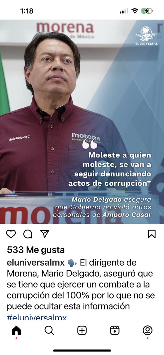 🚨🚨🚨 Oye #NarcoSapoMarioDelgado y tu corrupción, la de ⁦@rocionahle⁩? La del #NarcoPresidenteAMLO57? La de los #Trivagos, primos, amigos y familiares del engendro que vive de a gratis en PN? Para cuando? #YaSeVan hipócrita, farsantes, traidores, #NoConLasViudas