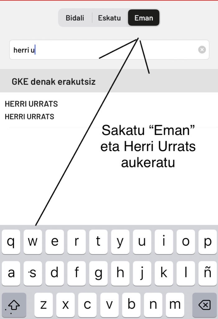 Gaur @HerriUrrats! Bertaratu ezingo duzuenok ere aukera duzue Beskoitzeko Ikastola eraiki dadin laguntzeko, ELKARTASUN BIZUM-a eginda: 1. Sakatu “eman” botoia 2. Bilatzailean 🔎 Herri Urrats idatzi 3. Dohaintza egin 🫵🏼