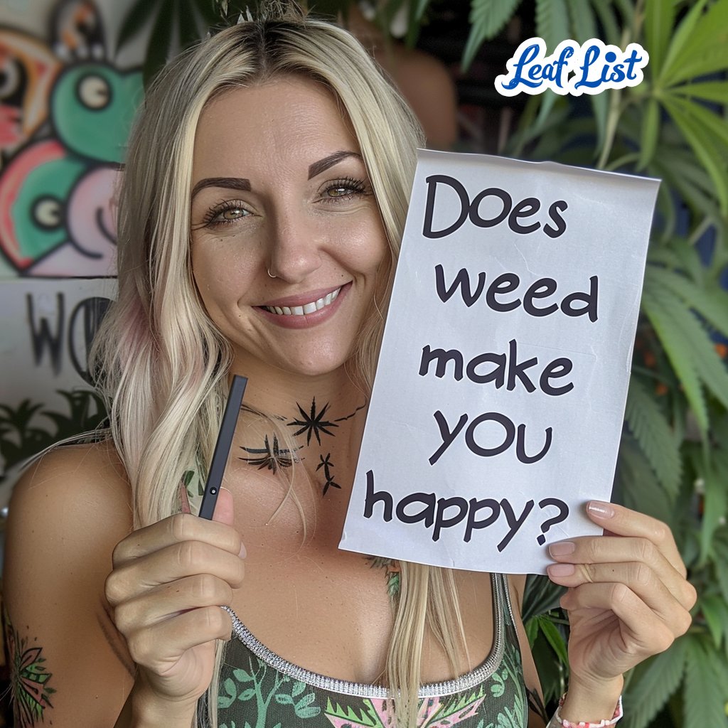 Does Weed Make you Happy?  Yes or No #StonerFam #Weedmob #MMJ