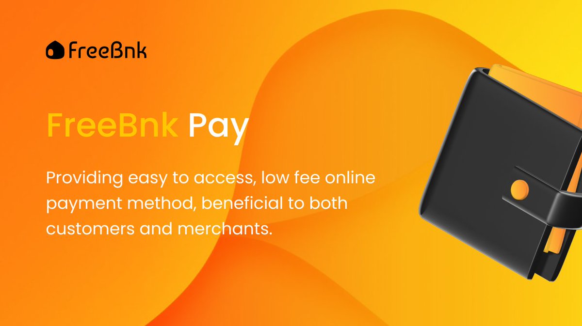 💳Introducing FreeBnk Pay: Revolutionizing the way we handle transactions! 
👋Say goodbye to convoluted processes and hefty fees of traditional card processing. With our innovative blend of crypto and fiat, both sellers and buyers reap the rewards of simplicity and