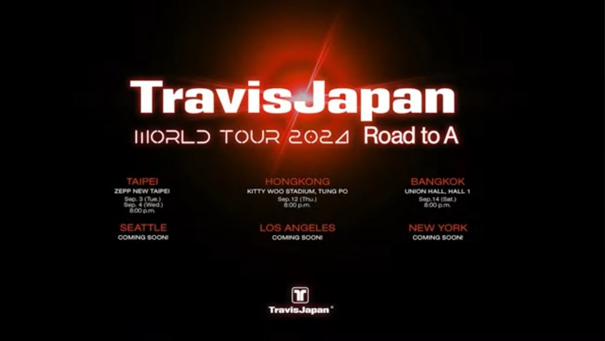 จริง ๆ แล้ว ปีนี้พระโคกินบัตรคอนเสิร์ต+ แฟนมีตศิลปินญี่ปุ่นแน่ ๆ จบศึกชิงบัตรรัมเป ก็ต่อด้วยการที่ #TravisJapan ประกาศ
#TravisJapanWorldtour2024 14 กันยายนนี้ที่กรุงเทพฯ!
