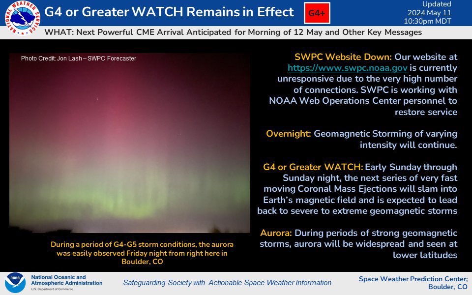 Geomagnetic activity will increase again today, however, as with last night, peak activity may not coincide with darkness. There’ll also be much more cloud around tonight, with clear spells limited. So, the chances of spotting the aurora borealis will be reduced somewhat.