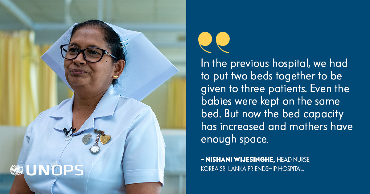 To address needs & increase access to vital maternal & neonatal care, we worked with #KOICA to rehabilitate a hospital in Sri Lanka. bit.ly/3ogUgad | #NursesDay @UNSrilanka