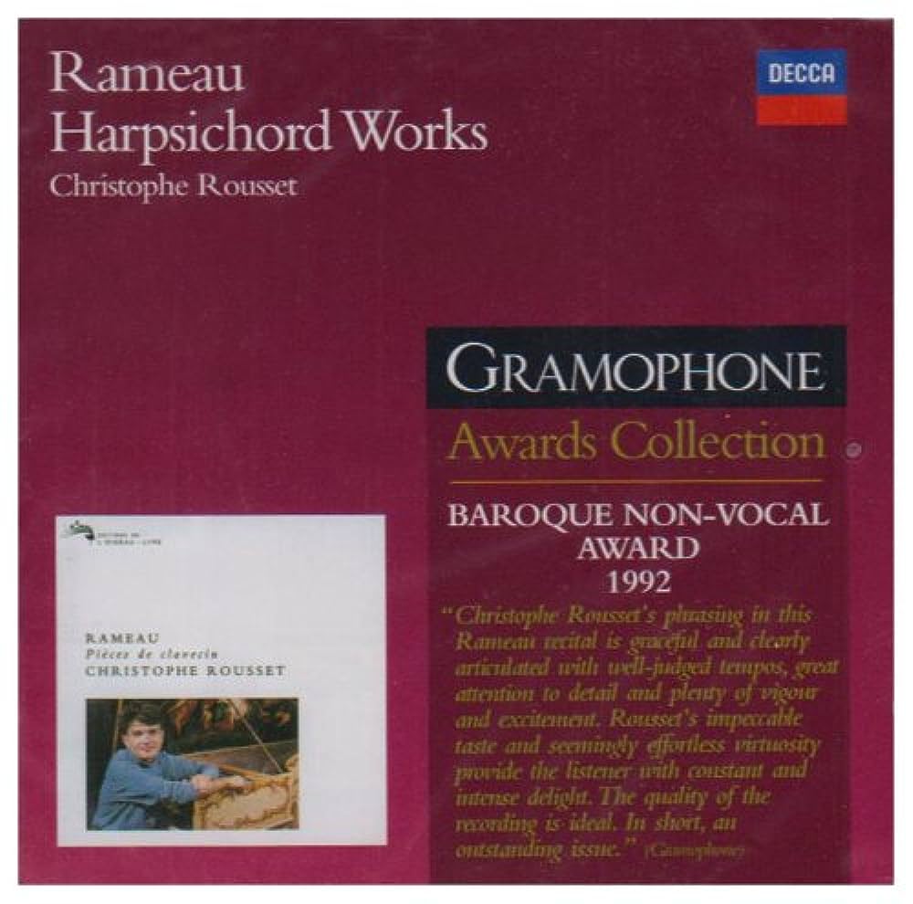 🎼 Jean-Philippe Rameau, un genio del clavecín. 

Prueba su 'Pieces de clavecin'

Recomendación: 'Rameau: Complete Works for Harpsichord' por Christophe Rousset. 

#Rameau #BaroqueMusic #barroco
