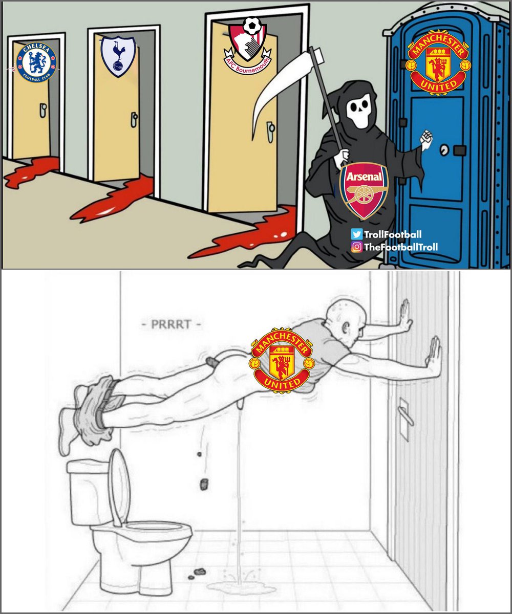omorogiec's tweet photo. @premierleague @ManUtd @Arsenal Arsenal is coming, Manchester United is afraid 😂 https://t.co/TLwt67piQv