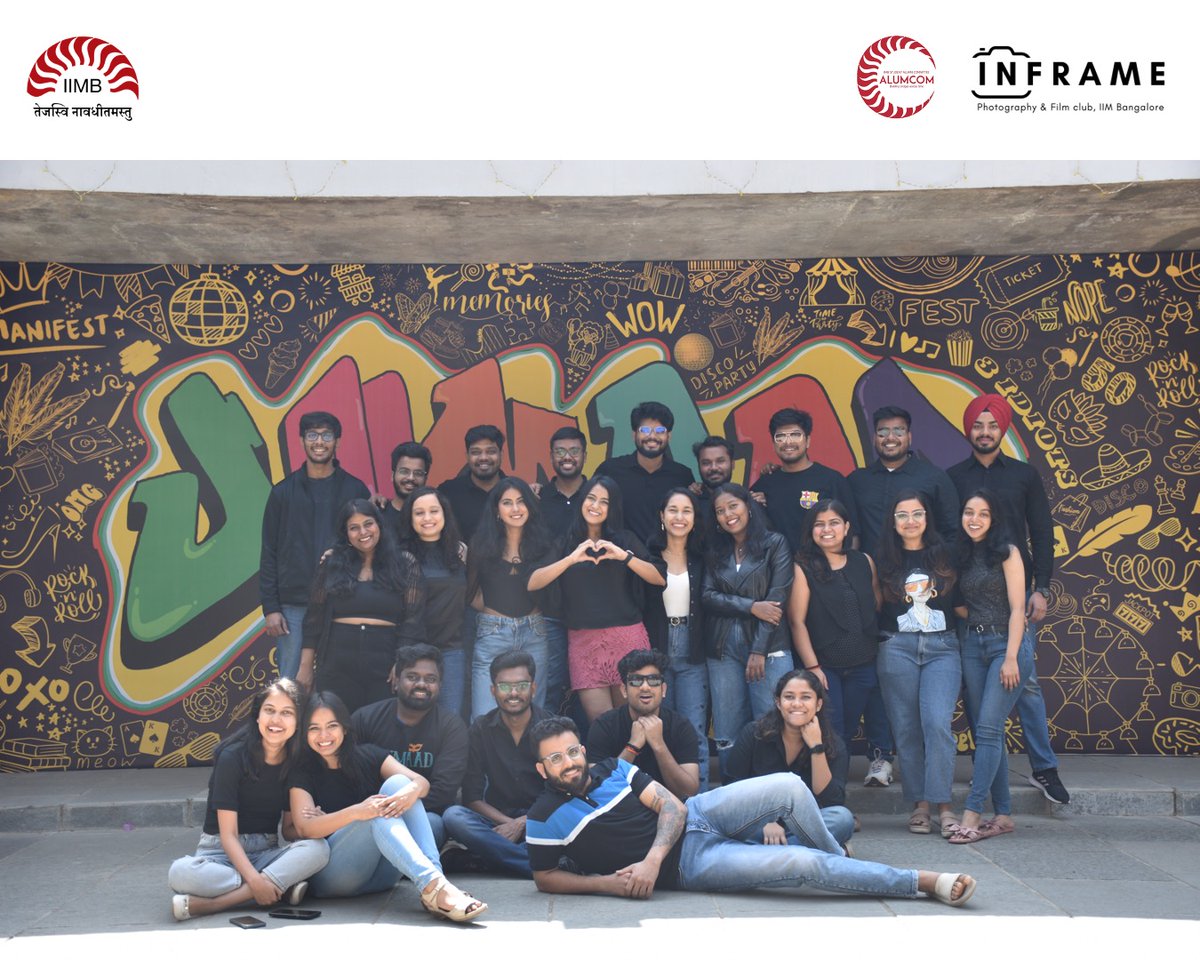 To the outgoing Senior Coordinators of Unmaad'24, the Cultural Festival of IIM Bangalore, the IIMB community expresses its heartfelt #gratitude for your #commitment throughout AY2023–24. Best #wishes for your future. #iimb #IIMBangalore #stonewalls #LifeAtIIMB #ThePlaceToB
