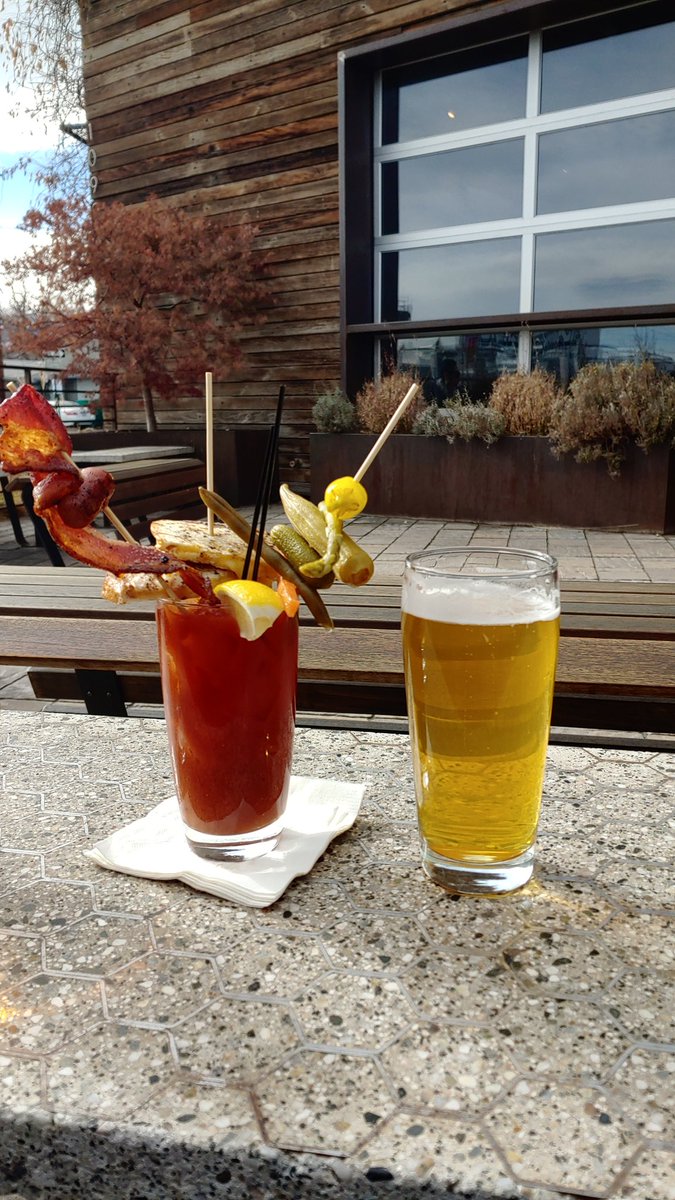 Happy #SundayMorning everyone! Thinking about this gem of a pairing enjoyed in #Reno awhile back. #BloodyMary ftw! #Sundays are for regrouping and relaxing. How are you starting your Sunday? #sundayvibes #SundayBrunch #sundaychill #travel #traveltips #travelblogger #cheers