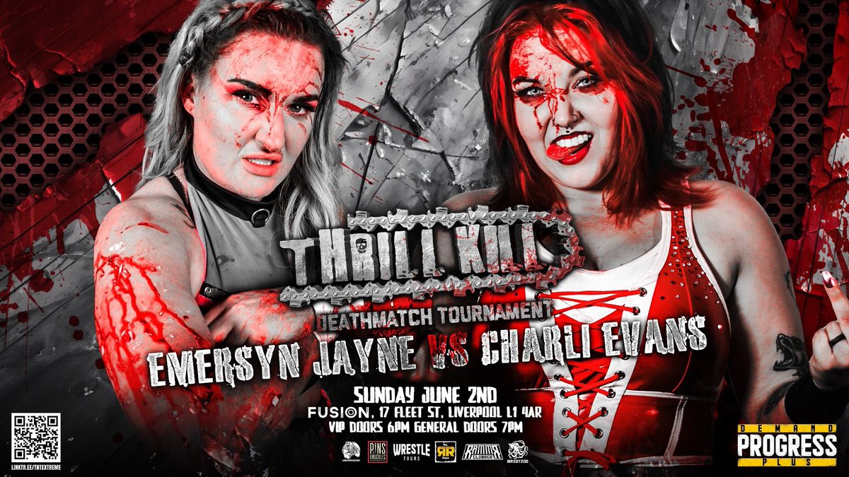 Medusa Complex @charlievanspro @MMckenzieWWE returns and will challenge the TNT Women's Tag Champs, @Rhio2020 and @emersyn_jayne at IGNition. Later that evening, Charli will take on Emersyn at Thrill Kill in a death match. 🎟️ GET YOUR TICKETS HERE 🎟️ skiddle.com/whats-on-beta/…
