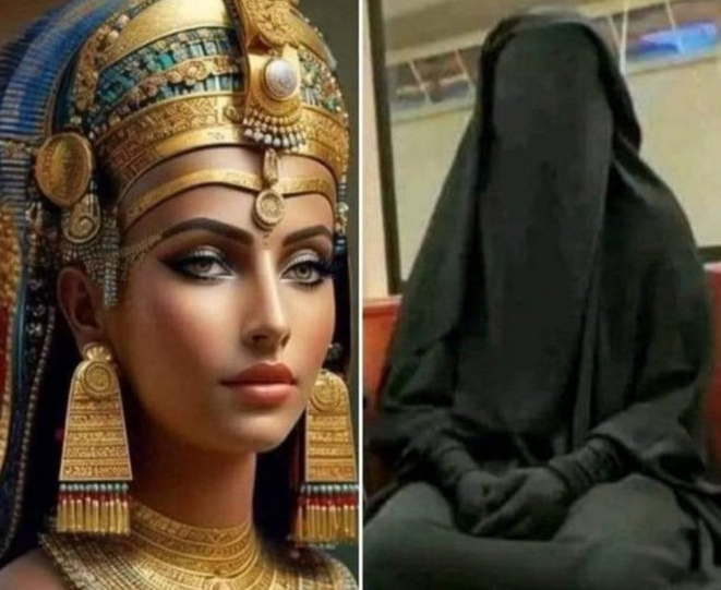 De l'Egypte ancienne à l'Egypte d'aujourd'hui. L'islam est un éteignoir.