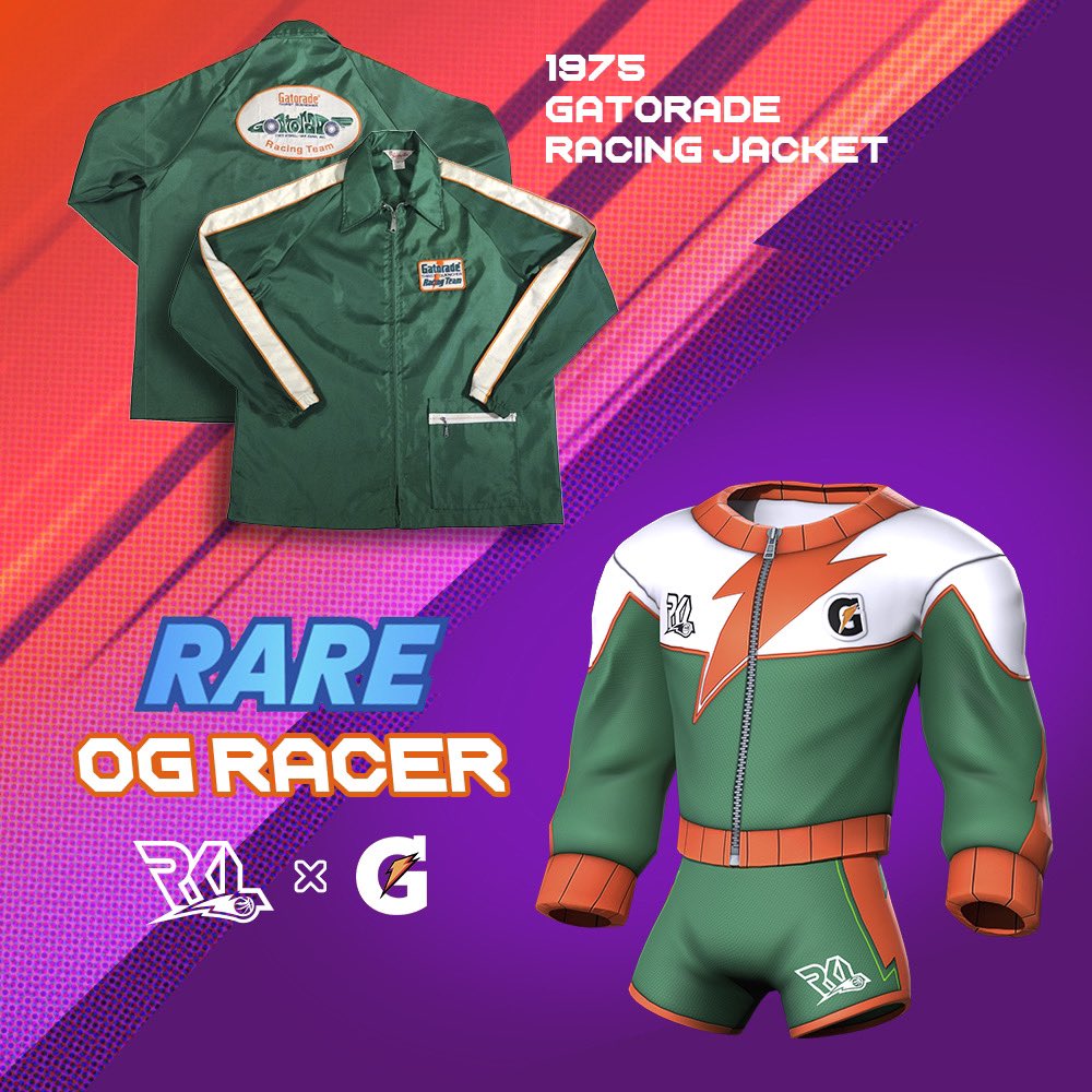 So dope seeing how some of these Gatorade wearables were inspired by some of the classics!

Over 100K followers on the @RumbleKongs account as well! 🤯

An incredible last few weeks for the Kongs. Appreciate everyone sharing this, closes tomorrow at 11:59pm PT!