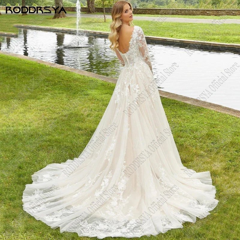 lancevenantius's tweet image. Top On Sale Product Recommendations!;RODDRSYA Lace Sweetheart Wedding Dress Long Sleeves Bridal Gowns Backless Appliques Sweep Train Vestidos De Noiva Mariage Beach;Original price: USD 196.00;Now price: USD 127.40;Click&amp;amp;Buy: s.click.aliexpress.com/e/_m0Rqx8i