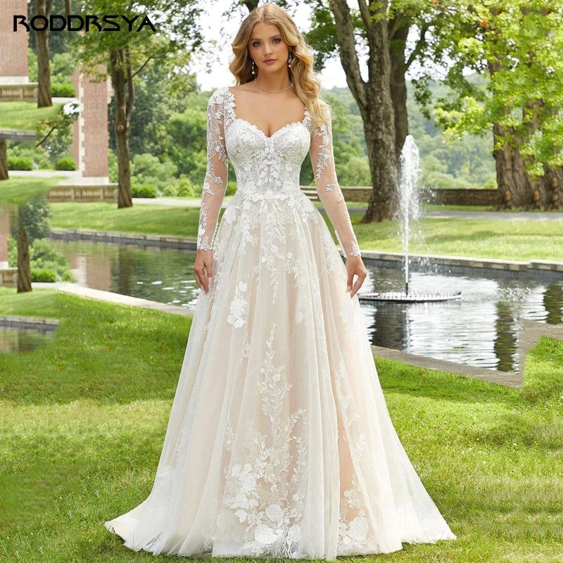 lancevenantius's tweet image. Top On Sale Product Recommendations!;RODDRSYA Lace Sweetheart Wedding Dress Long Sleeves Bridal Gowns Backless Appliques Sweep Train Vestidos De Noiva Mariage Beach;Original price: USD 196.00;Now price: USD 127.40;Click&amp;amp;Buy: s.click.aliexpress.com/e/_m0Rqx8i