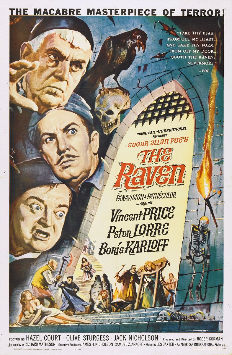 RIP Roger Corman, an inspiration in the world of #horror. Grew up watching his Poe adaptations, they're still among the best horror movies ever made and he launched so many careers. An extraordinary legacy ❤️