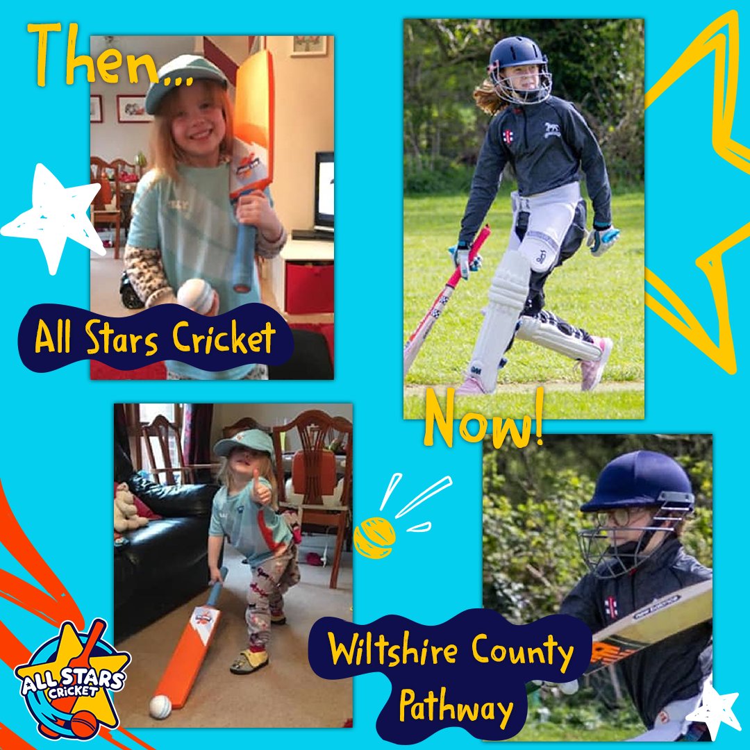 From All Stars Cricket to Wiltshire County Pathway... these two sisters are an inspiration! 🙌 #AllStarsCricket
