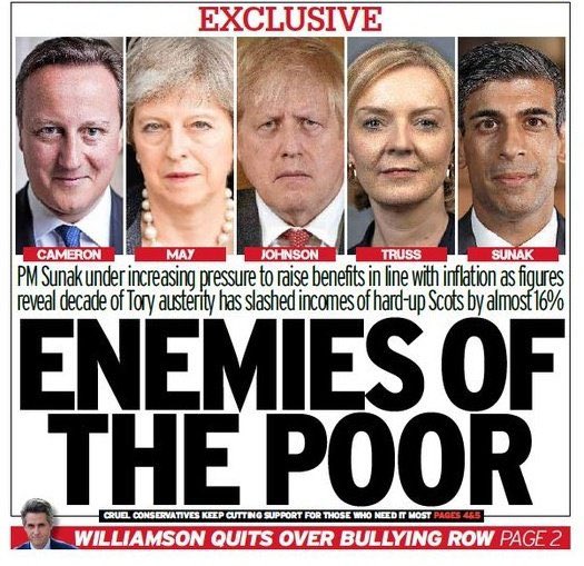 14 years of a Tory Gov:
• Can't use heating
• Can't swim in the sea
• Can't get pay rise
• Can't get police officer, ambulance, or GP appt.
• Can't protest 
• Can't get an NHS operation
• Can't trust our Gov
• Can't wait for a General Election!
#TrevorPhillips #bbclaurak