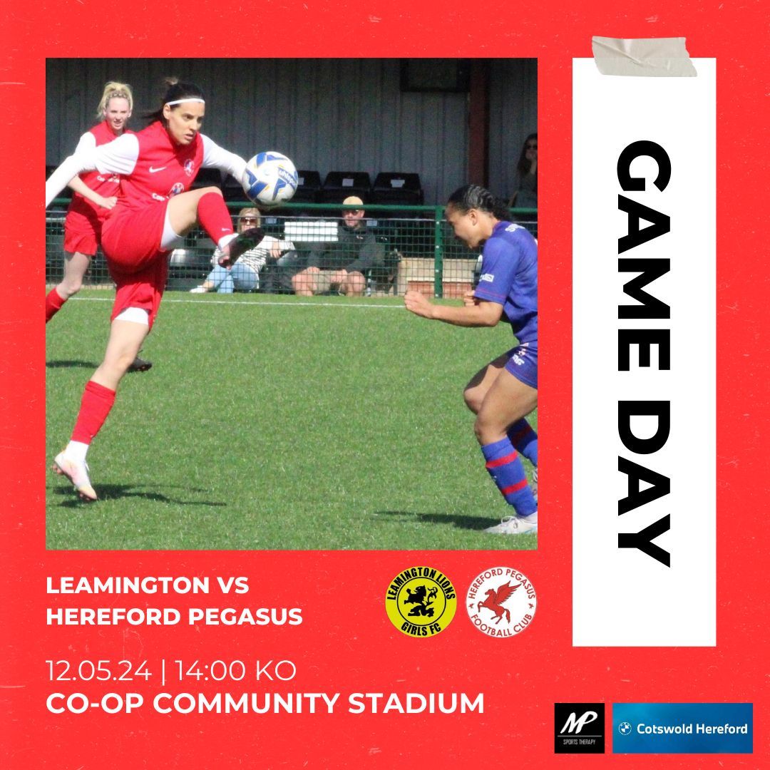GAME DAY | In their last away game of the season, the Ladies travel to 5th place Leamington 🔴⚪️