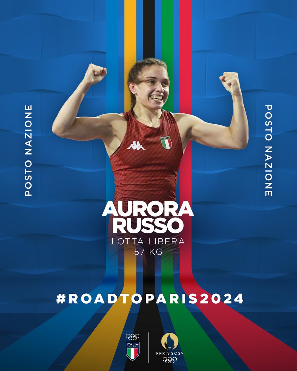 UNA AURORA SPETTACOLARE! 🤩 Che impresa della nostra Russo: è la prima lottatrice italiana a conquistare una carta olimpica per #Paris2024!!! 💪 GRANDISSIMAAAAAA 💙 👉 bit.ly/4dvgs5v #ItaliaTeam @Olympics @paris2024 #RoadToParis2024 @FijlkamOfficial