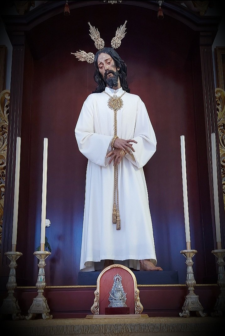 'Subió al cielo y se sentó a la derecha de Dios' (Marcos 16,15-20). Domingo de la #Ascension del Señor. @DiocesisMalaga #JesusdelaSalud #CofradíasMLG #cofradiasAND #cofradias