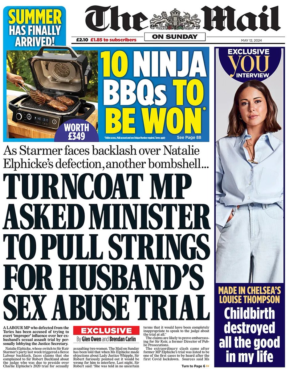 It's an absolute scandal that a Labour MP should be so corrupt

I mean, it was absolutely fine when she was a Conservative a week ago, because she was just one of a multitude of incredibly corrupt, lying, incompetent scumbags, but now she's Labour she stands out like a sore thumb