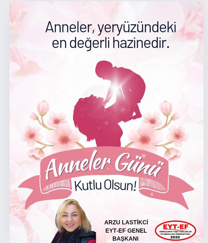 Başta Canım Annem ve Şehit Anneleri olmak üzere; Annelik duygusunu hisseden ve yaşayan Tüm Kadınlarımızın 'Anneler Günü' kutlu olsun. Ebediyete intikal etmiş Annelerimize de Rahmet olsun. Sevgilerimle.🌺 #AnnelerGünü #EmeklilerArtıkYeterDiyor #5000KısmiArtıkYeterDiyor