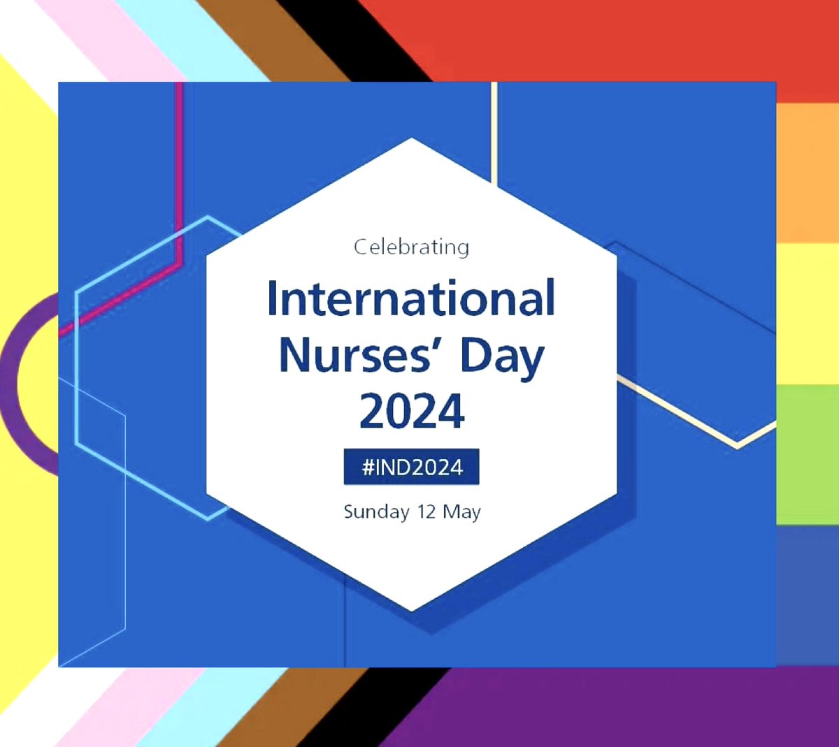 To every nurse quietly ensuring that LGBT+ patients get the support, care and treatment they need. Thank you. You are amazing 🌈