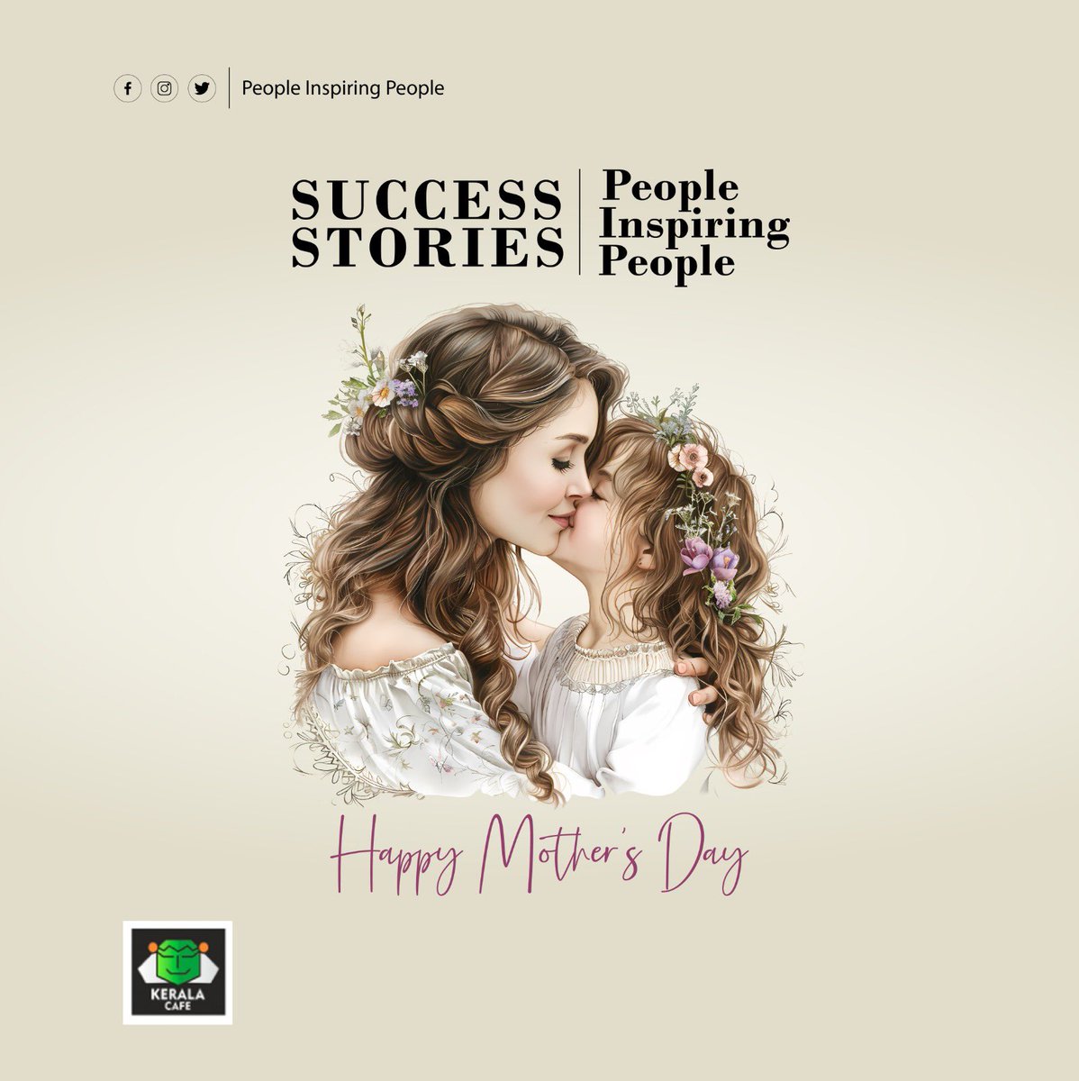 Happy Mother's Day! Let's take a moment to express our gratitude to all the remarkable mothers out there.

#peopleinspiringpeople #sucessstories #mothersday #happymothersday #clubhouse #keralacafe