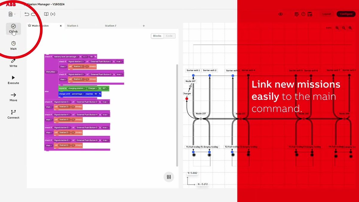 ABBRobotics_UK's tweet image. #AMRStudio® is an easy-to-use software that reduces commissioning time and analyzes the performance of AMRs. Check out this demo where a user uses the software to add a new station to an AMR system: youtube.com/watch?v=KO7HP5…
