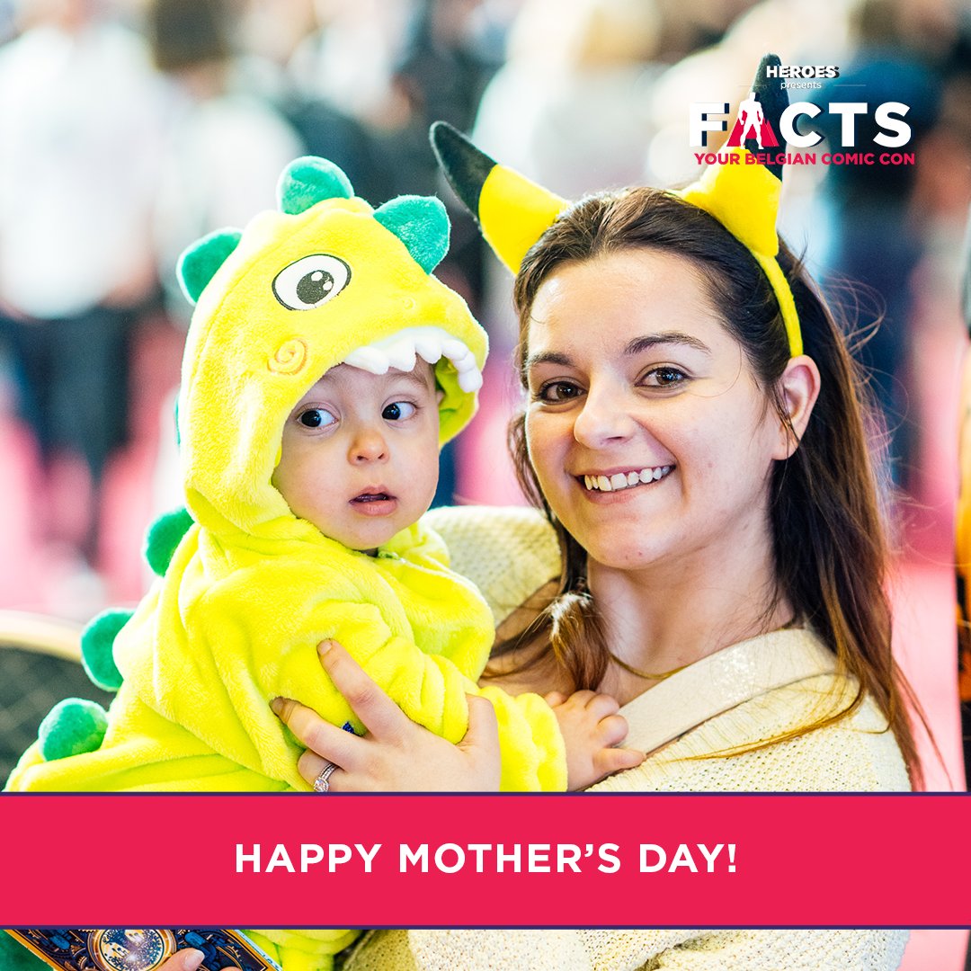 🔥 To all the mothers who pass on the flame of fandom, who allow the next geeky generation to blossom, and to all the awesome moms, we say: Happy Mother's Day! 🎉🎁