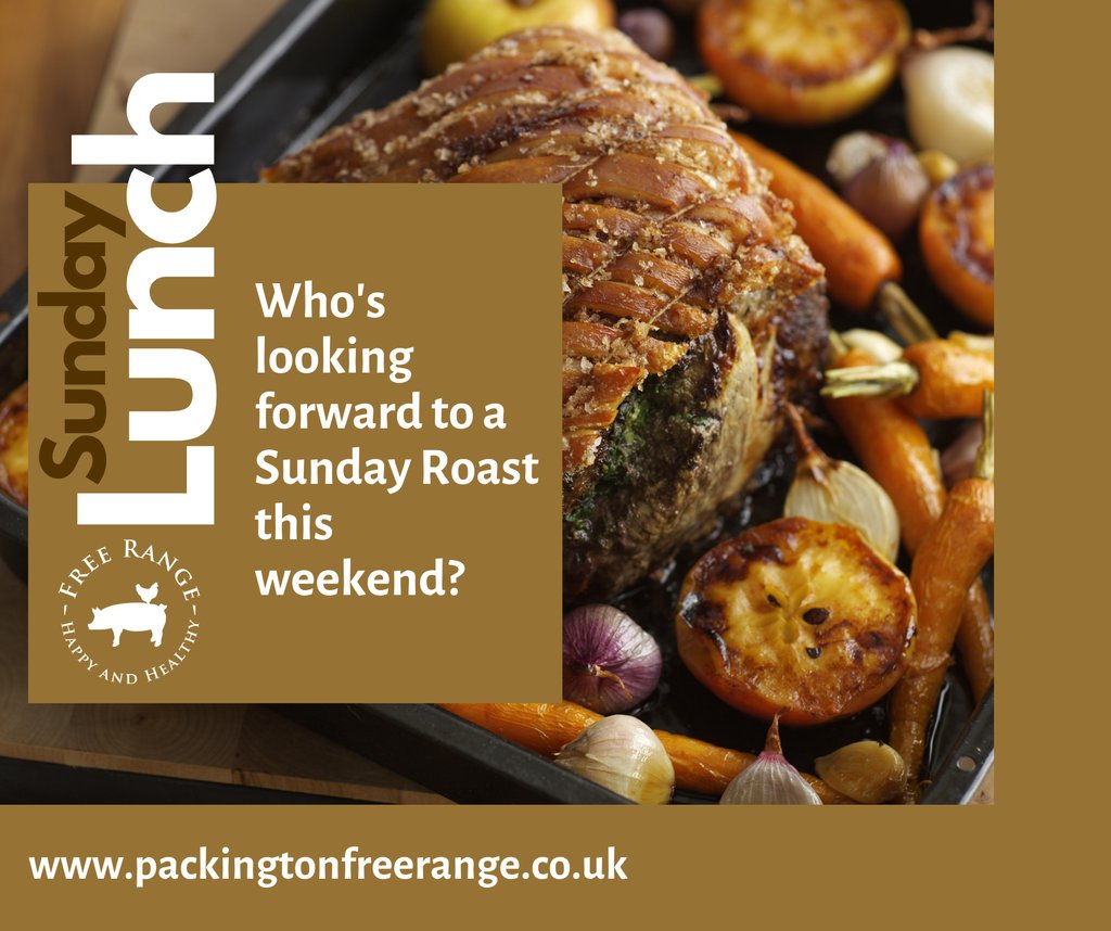 Are you a traditional Sunday Roast household? What's your favourite?

#roast #roastdinner #sundaylunch #freerange #roastchicken #roastpork