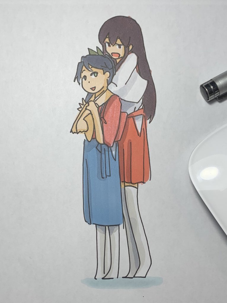#母の日だから鳳翔さんの絵をUPする 