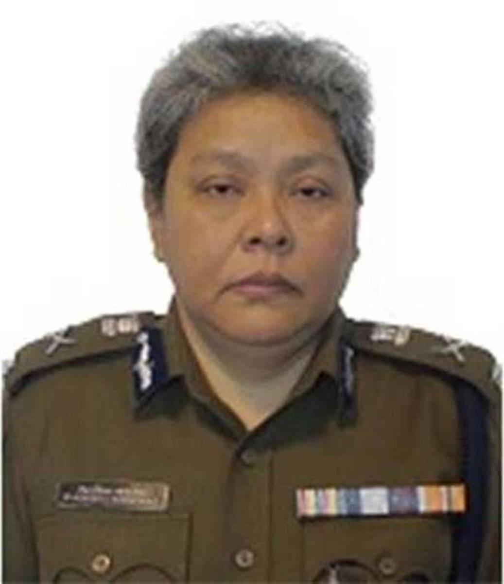 Congratulations Idhashisha Nongrang IPS, on being appointed the DGP of @MeghalayaPolice Look forward to continued engagement for better Law enforcement between our two states. @assampolice