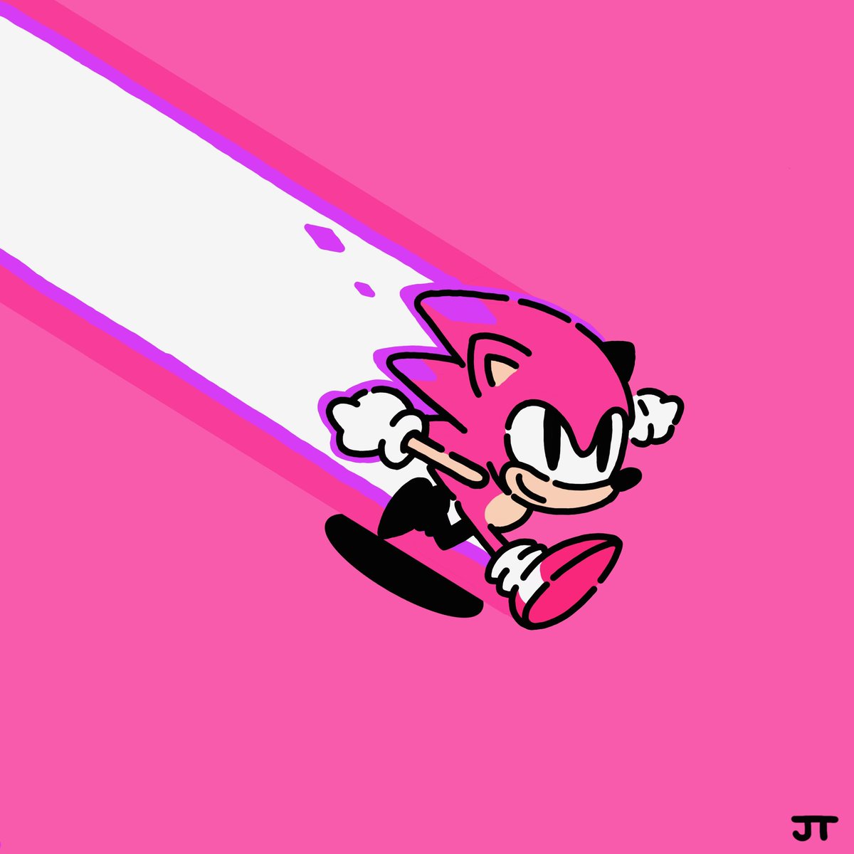 Electric Pink Blur