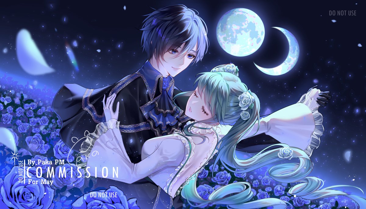 ขอบคุณเพื่อนที่มาเปย์คอมมิชชั่นนะ คิคิ>< #Commission #commissionart #KAITO #miku #初音ミク