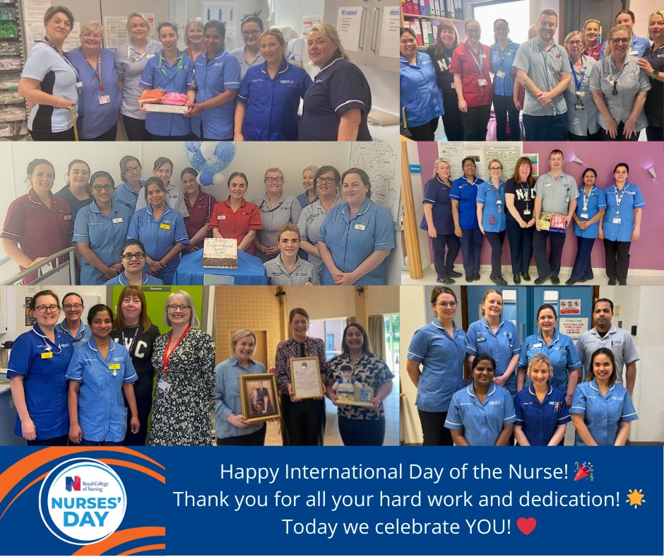 Happy International Day of the Nurse! 🎉 Today we celebrate the incredible nurses who work tirelessly to provide care and support. Thank you for your hard work, compassion, and dedication! 🌟 #NursesDay #ThankYouNurses #IND2024 #teamSHSCT