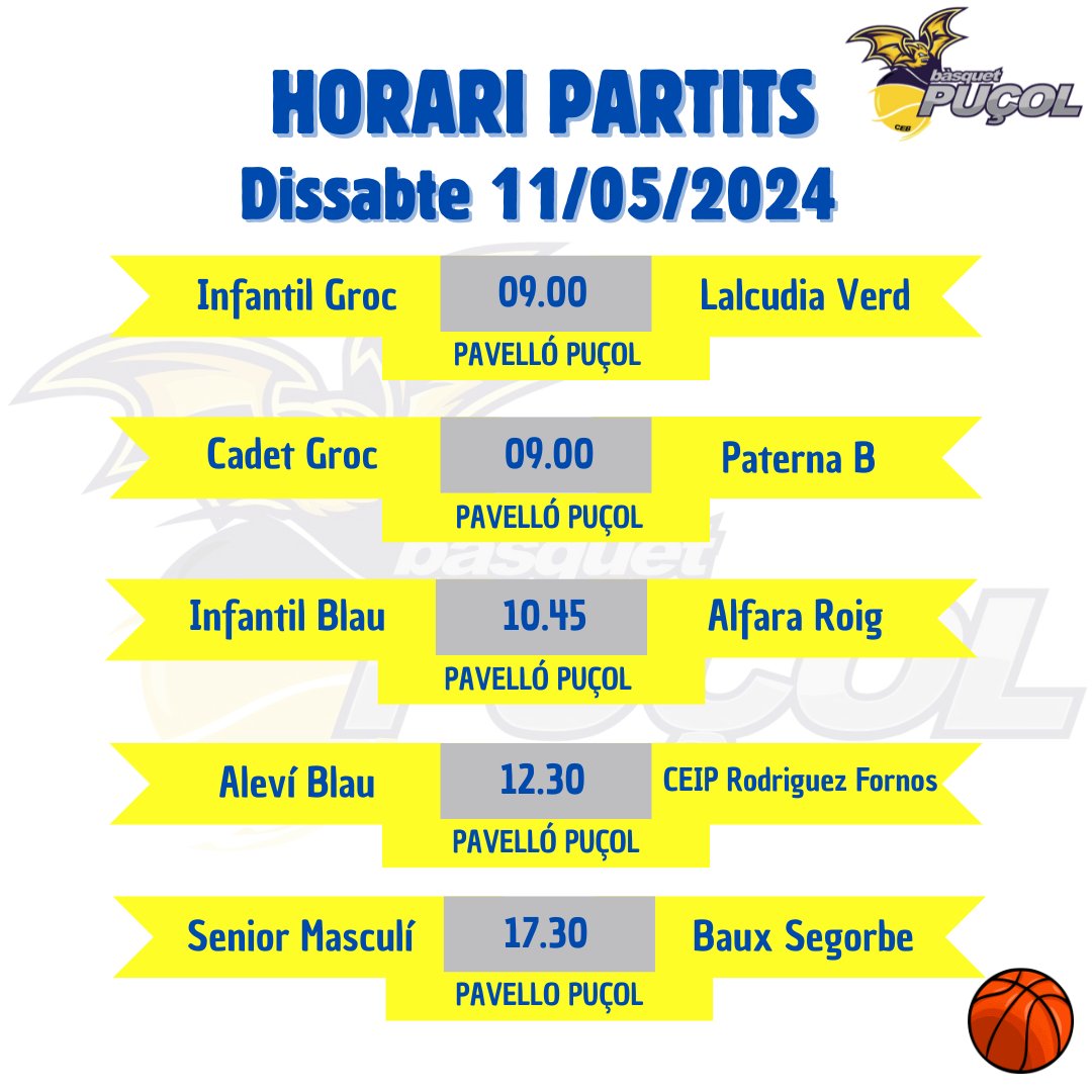 Club Esportiu Bàsquet Puçol tweet media