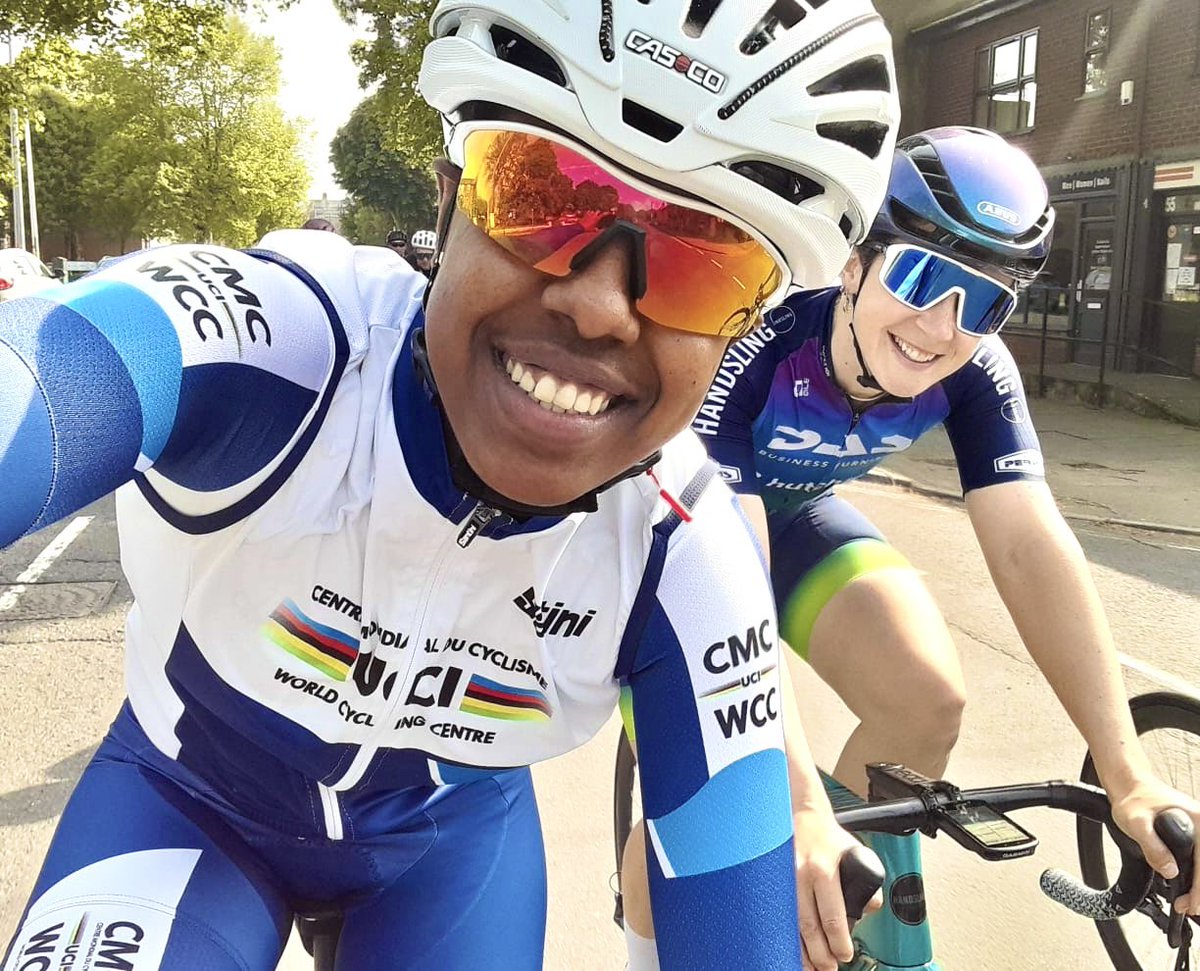 <a href="/VeloUK/">British Cycle Sport</a> The inspiring Trhas Teklehaimanot Tesfay reconned the <a href="/LincolnGrandPri/">Rapha Lincoln Grand Prix</a> course yesterday with our friends from <a href="/DAS_Hutch_Bro/">DAS-Hutchinson</a> and said it was great! 

She is looking forward to representing her new club <a href="/kingstonwheeler/">Kingston Wheelers</a> 👍👍

Good luck to her + the rising Mauritius star