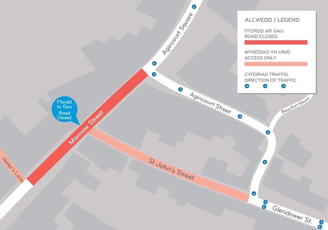 🗺️Welsh Water Works - Monnow Street, Monmouth Between the 23rd April and the end of May, Welsh Water will be working between the junction of Nailer’s Lane/Monnow Street to the junction of Monnow Street/Agincourt Street, laying a brand-new water pipe. ℹ️ dwrcymru.com/InYourArea]www…