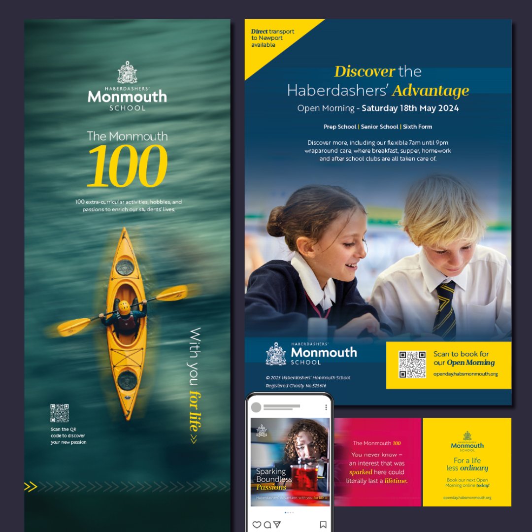 quantockstudio's tweet image. Did you know we create amazing ads for schools?

From photography and art direction to copywriting and messaging, our team has got it all covered! Our clients love the ads we create for them - they certainly get noticed!

#SchoolAds #MarketingForSchools #SchoolMarketing